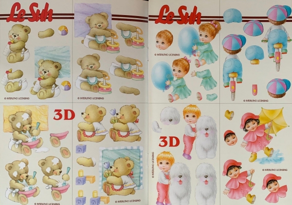 3D Buch Schneidebogen Mini's